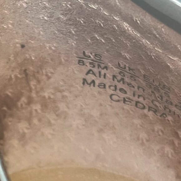 Franco Sarto Patent Lug Sole Loafers Size 8.5 - Picture 3 of 7